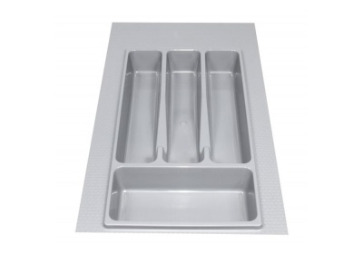 Вкладка для столовых приборов 300 серая (лоток) (006-000063)